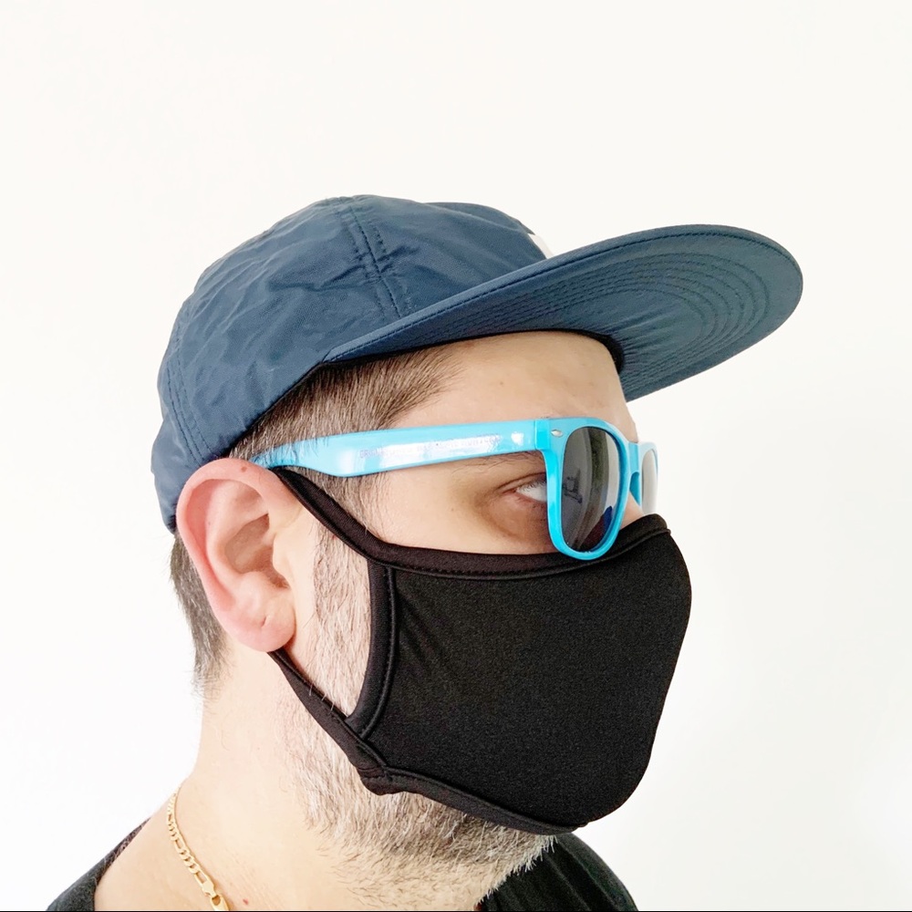 Men’s Face Mask Washable in Black 😷 - Picture 4 of 7